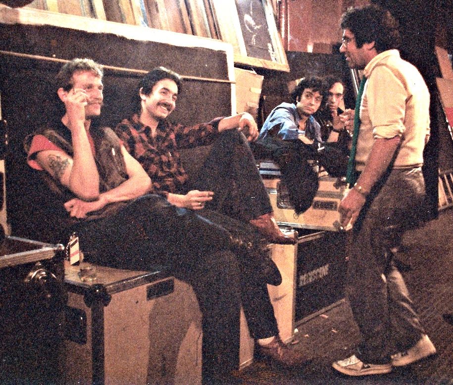 Denis, Angelo, le Dag et Claude Nougaro