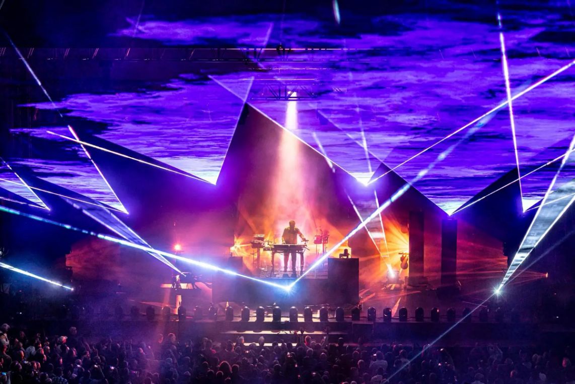 Lumiéres concert J.M Jarre
