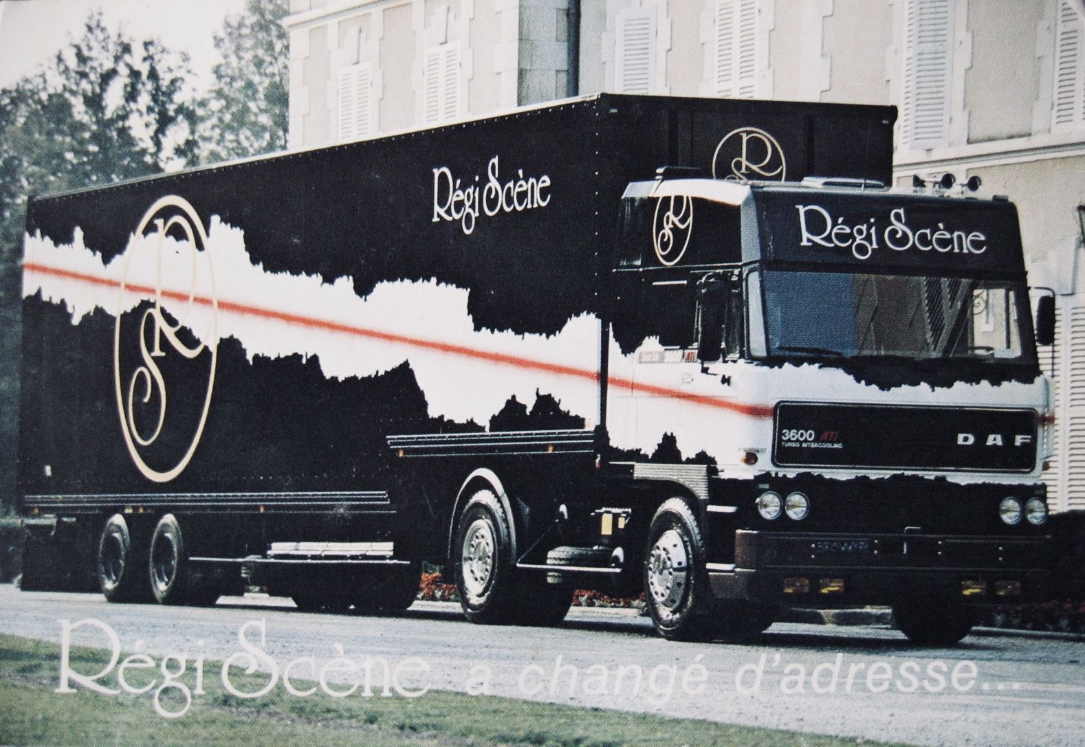 Camion semi remorque RégiScène